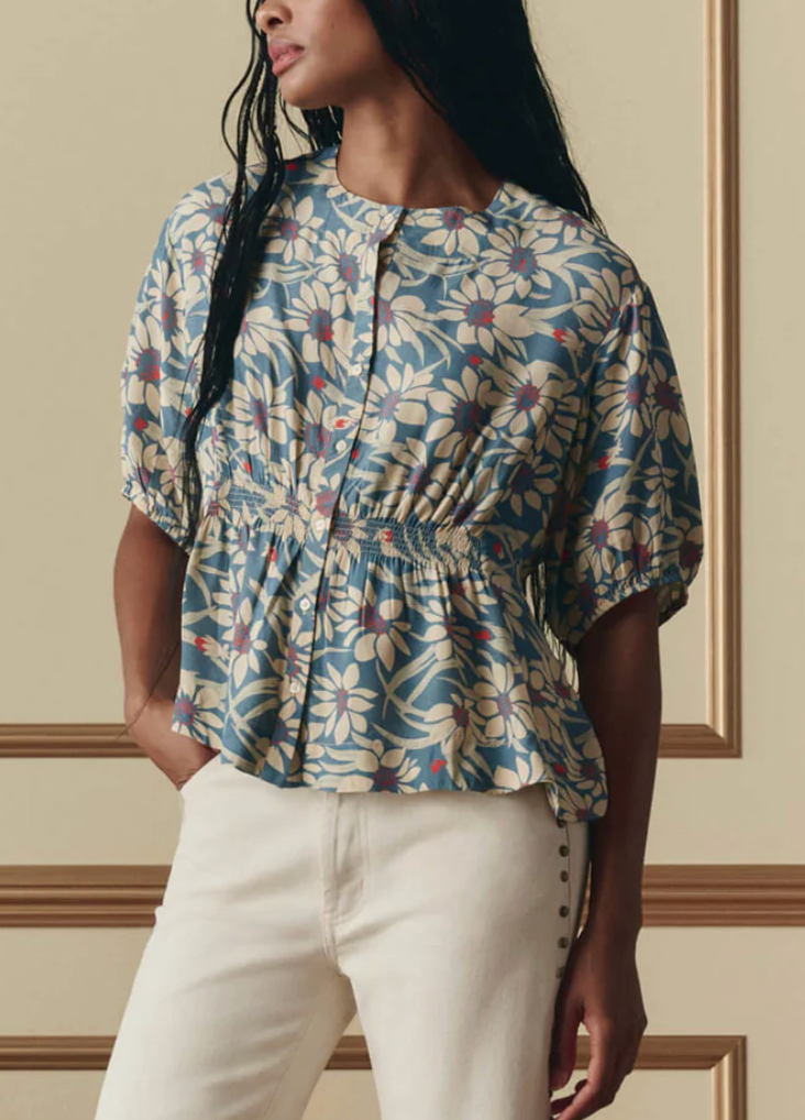 The Hayflower Top-Tops-THE GREAT-Scattered Bloom-0-Mercantile Portland