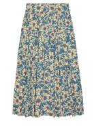 The Highland Skirt-Skirts and Shorts-The GREAT.-Scattered Bloom-0-Mercantile Portland