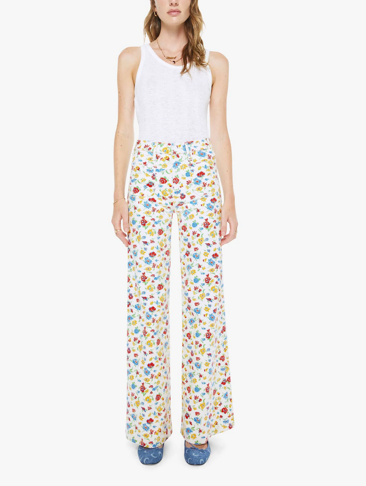 The Hustler Roller Patch Pocket Sneak-Denim-Mother-Rose Bowl-26-Mercantile Portland