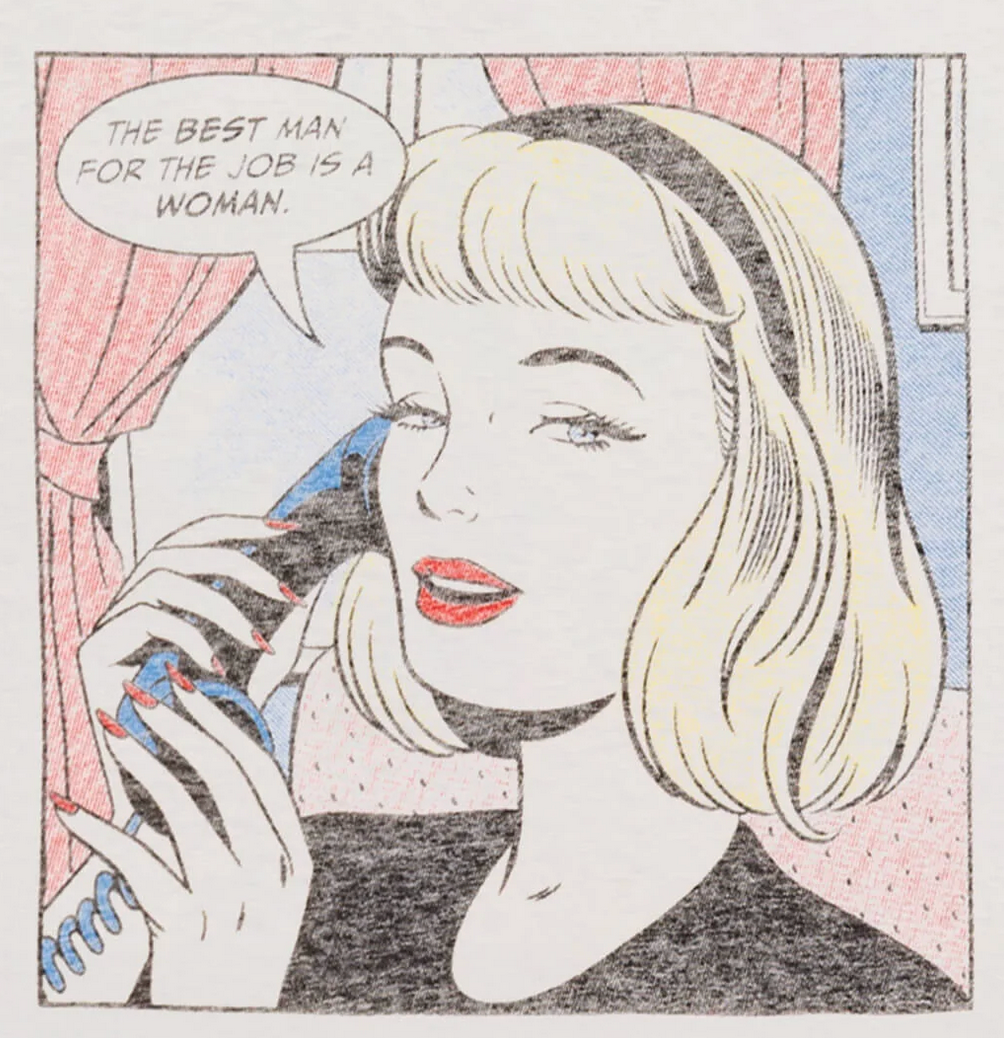 "The Job" Tee-T-Shirts-Re/Done-Vintage White-S-Mercantile Portland