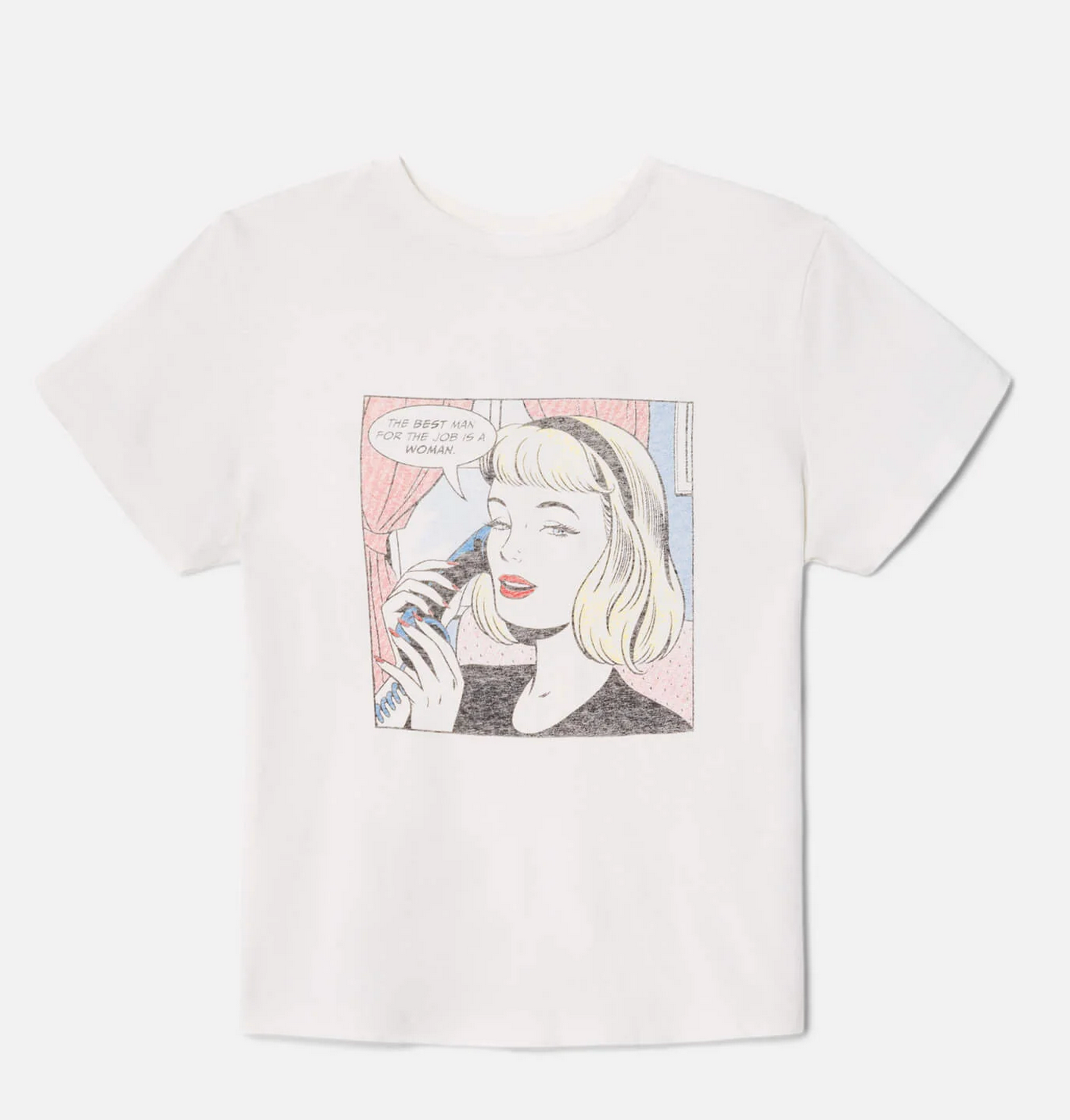 "The Job" Tee-T-Shirts-Re/Done-Vintage White-S-Mercantile Portland