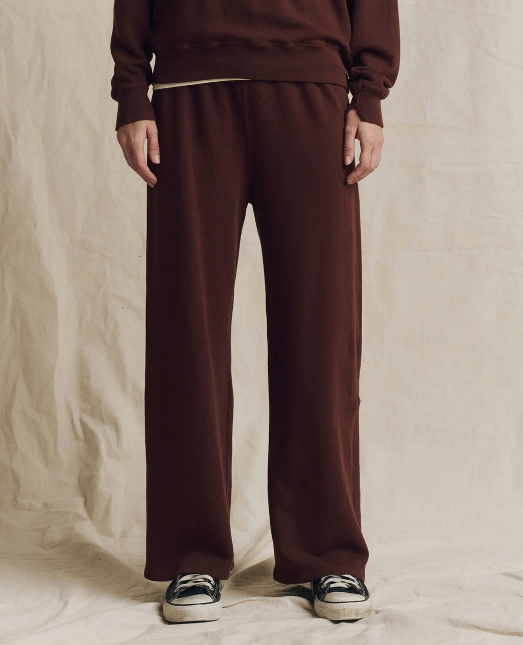 The Lap Sweatpant in Driftwood-Pants-The GREAT.-Driftwood-0-Mercantile Portland
