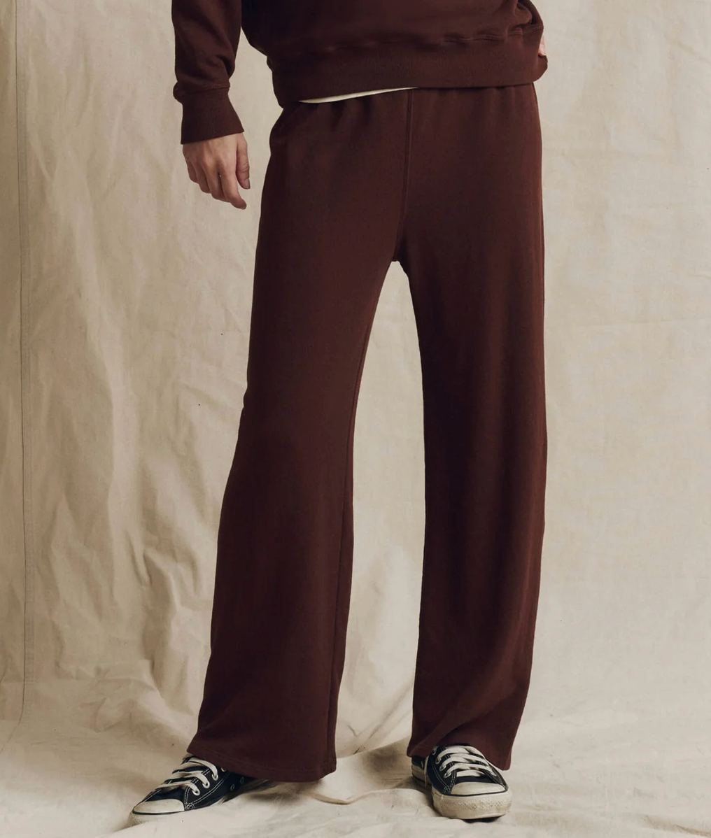 The Lap Sweatpant in Driftwood-Pants-The GREAT.-Driftwood-0-Mercantile Portland