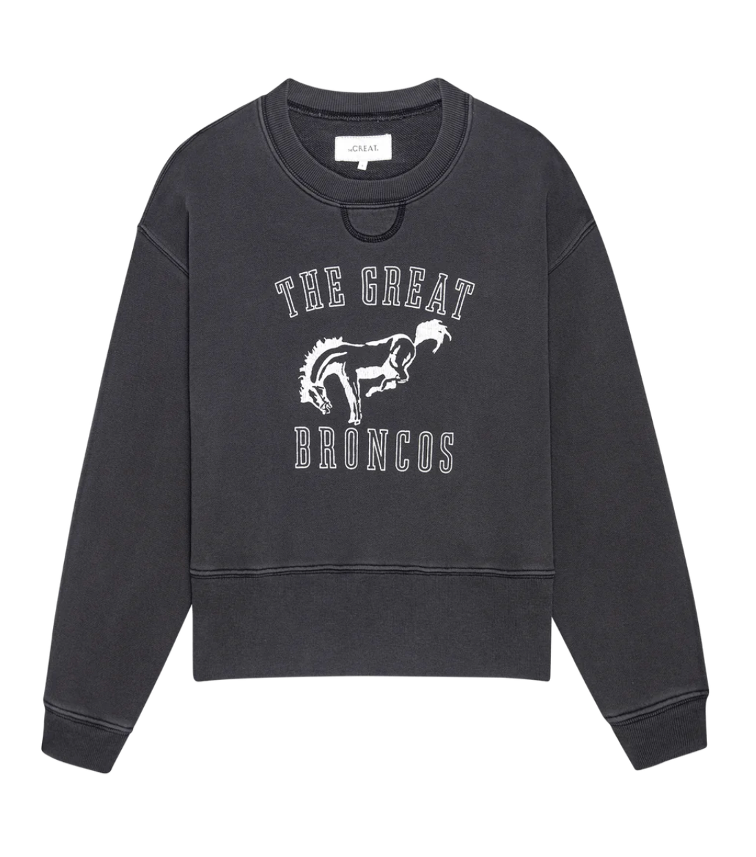 The League Sweatshirt-Clothing-The GREAT.-Washed Black-0-Mercantile Portland