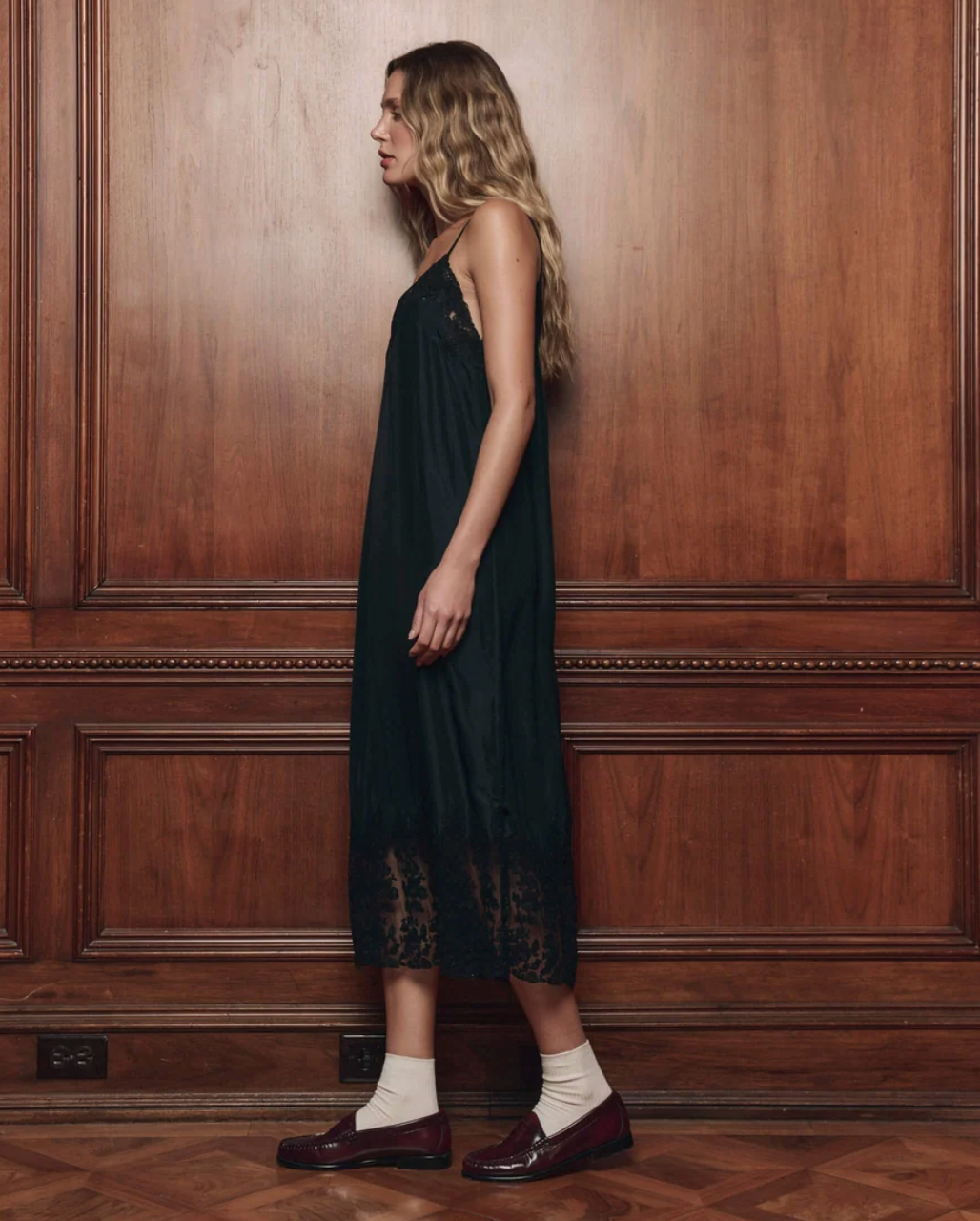 The Legacy Dress in Black-Dresses-The GREAT.-Black-0-Mercantile Portland
