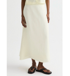 The Linen A-Line Skirt-Skirts and Shorts-TWP-Glass Green-2-Mercantile Portland