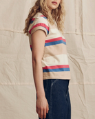 The Little Tee in Study Hall Stripe-T-Shirts-The GREAT.-Study Hall Stripe-0-Mercantile Portland