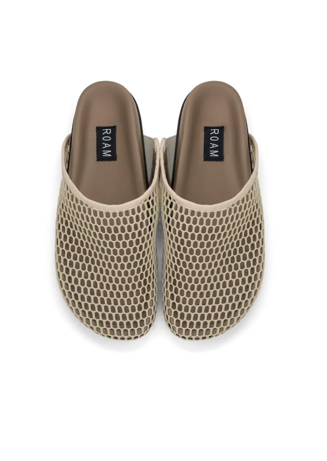 The Mesh Clog in Cream-Footwear-ROAM-Cream-6-Mercantile Portland