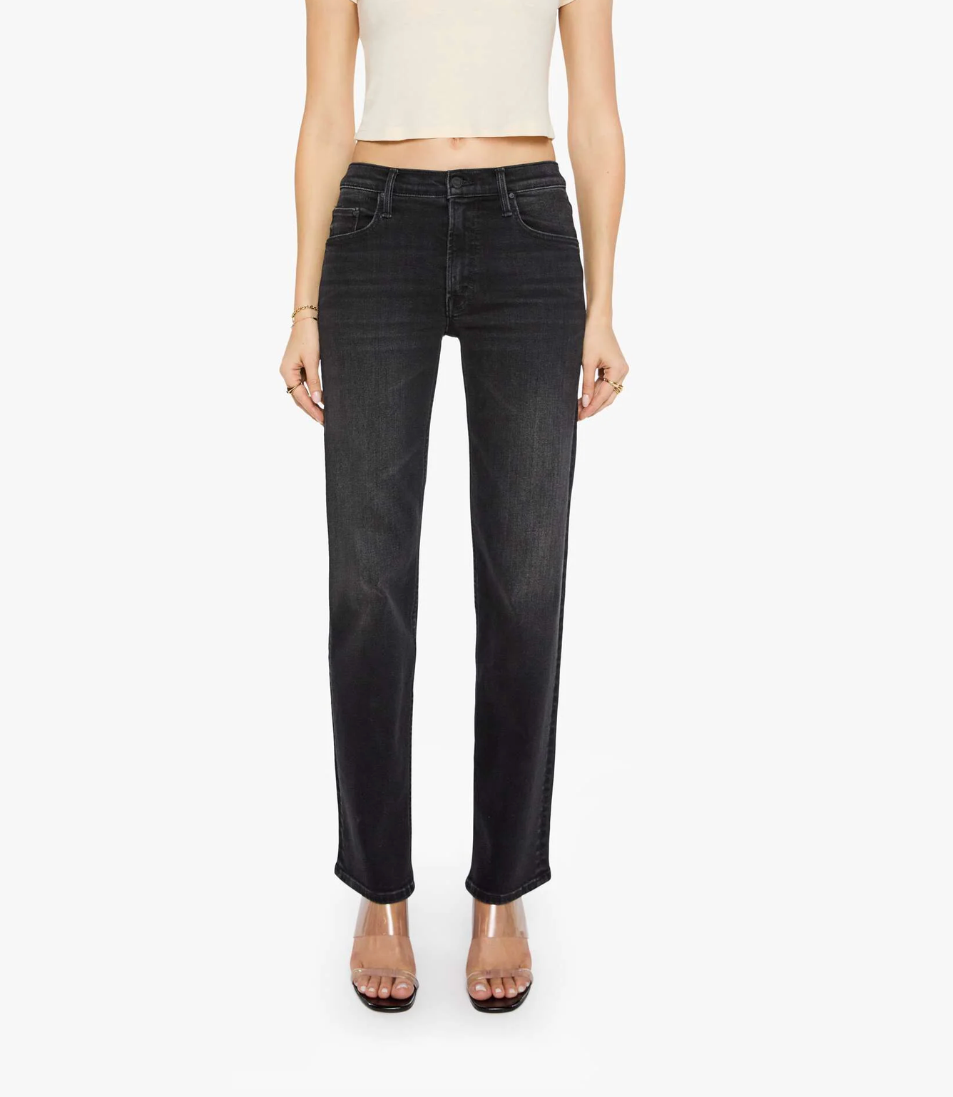 The Newbie Skimp in Bootleg Black-Denim-Mother-Bootleg Black-29-Mercantile Portland