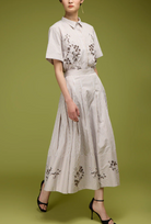 The Noah Shirt-Shirts-Love Binetti-Oatmeal Stripe-XS-Mercantile Portland