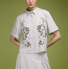 The Noah Shirt-Shirts-Love Binetti-Oatmeal Stripe-XS-Mercantile Portland