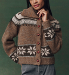 The Nordic Scholar Sweater-Sweaters-The GREAT.-Hickory Fair Isle-1-Mercantile Portland