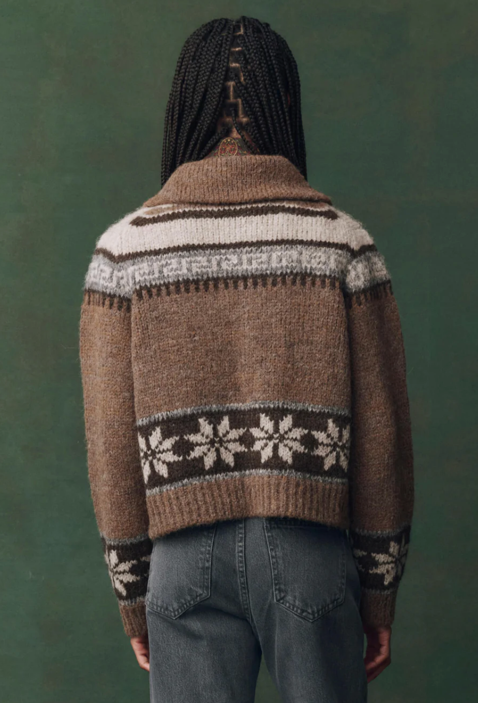 The Nordic Scholar Sweater-Sweaters-The GREAT.-Hickory Fair Isle-1-Mercantile Portland