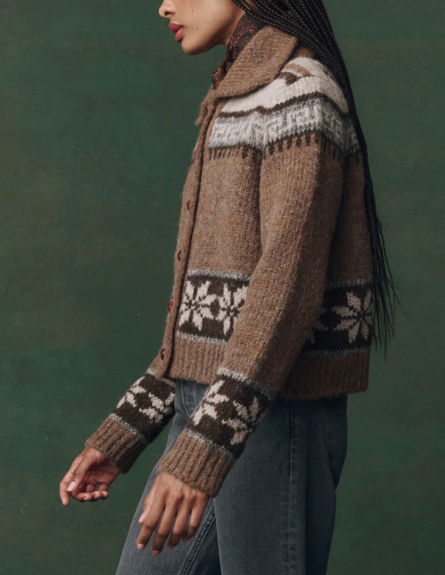 The Nordic Scholar Sweater-Sweaters-The GREAT.-Hickory Fair Isle-1-Mercantile Portland