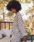 The Pajama Shirt.-Sleepwear-The GREAT.-Early Dawn Floral-1-Mercantile Portland