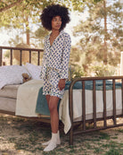 The Pajama Shirt.-Sleepwear-The GREAT.-Early Dawn Floral-1-Mercantile Portland