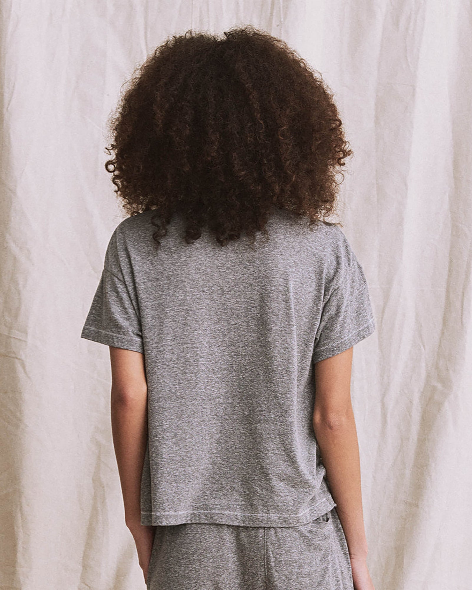 The Pocket Tee.-Shirts-The GREAT.-Heather Grey-0-Mercantile Portland