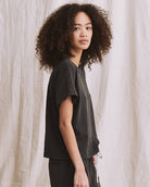 The Pocket Tee.-Shirts-The GREAT.-Heather Grey-0-Mercantile Portland