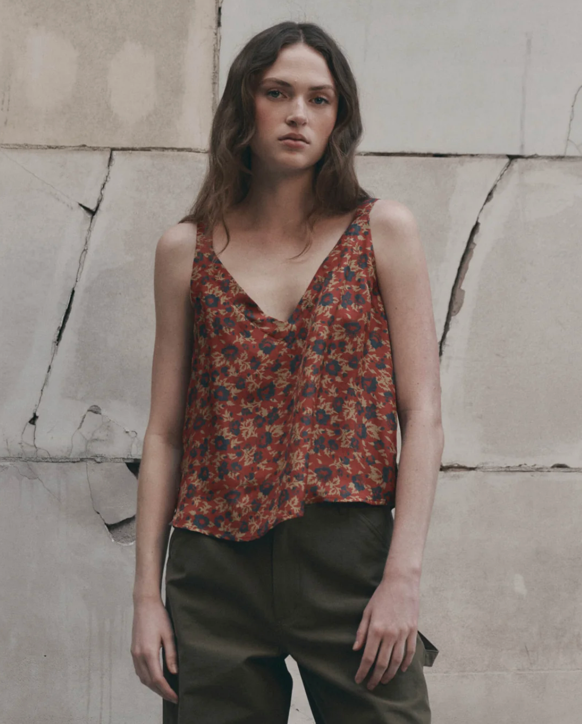 The Port Cami-Tops-The GREAT.-Gilded Poppy-0-Mercantile Portland