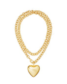 The Puffy Heart Necklace-Accessories-Roxanne Assoulin-Gold-OS-Mercantile Portland