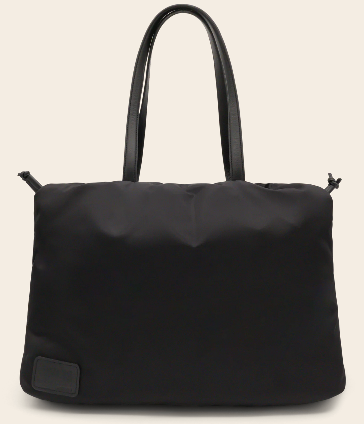 The Puffy Tote in Black-Handbags-Jorja-Black-OS-Mercantile Portland