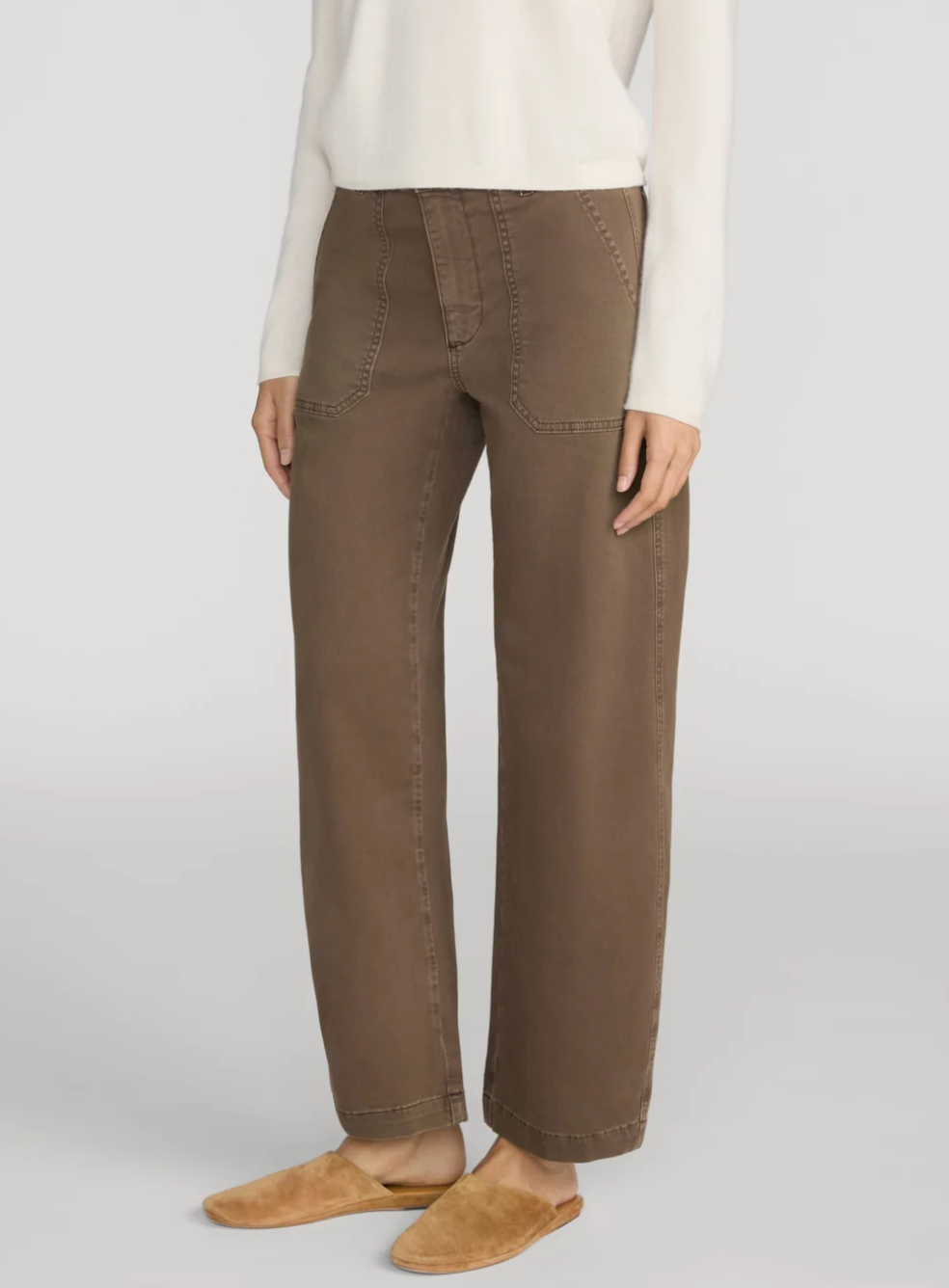 The Ranger Pant in Deep Olive-Pants-Frame-Deep Olive-26-Mercantile Portland