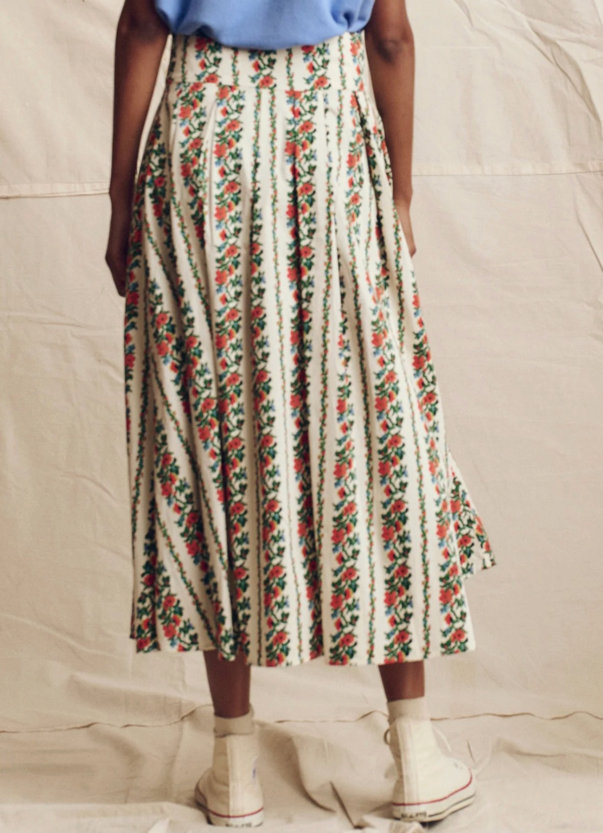 The Regency Skirt-Skirts and Shorts-The GREAT.-Tapestry Floral-0-Mercantile Portland