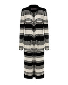 The Sarina Cardigan-Sweaters-Antonia Zander-Black/White-XS-Mercantile Portland