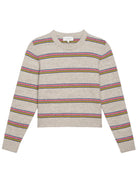 The Shrunken Pullover.-Sweaters-The GREAT.-Waterfront Stripe-0-Mercantile Portland