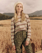 The Shrunken Pullover.-Sweaters-The GREAT.-Waterfront Stripe-0-Mercantile Portland