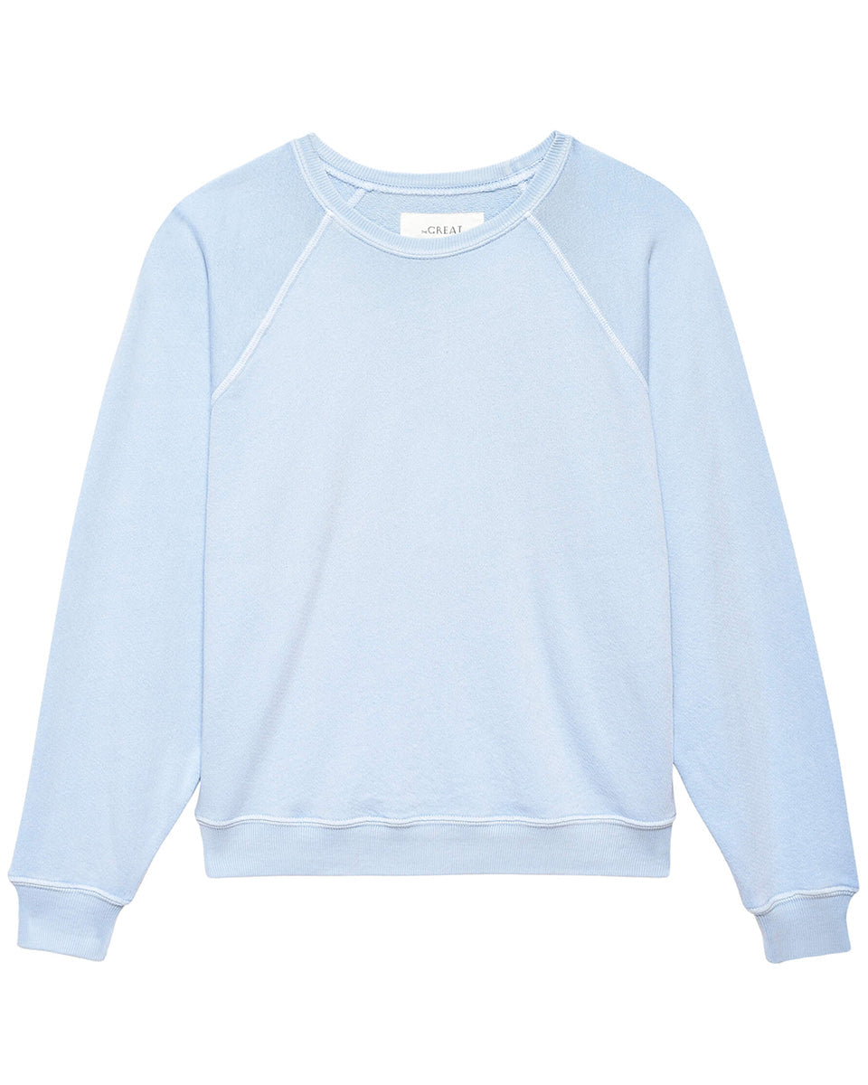 The Shrunken Sweatshirt-Sweaters-The GREAT.-Almost Black-0-Mercantile Portland