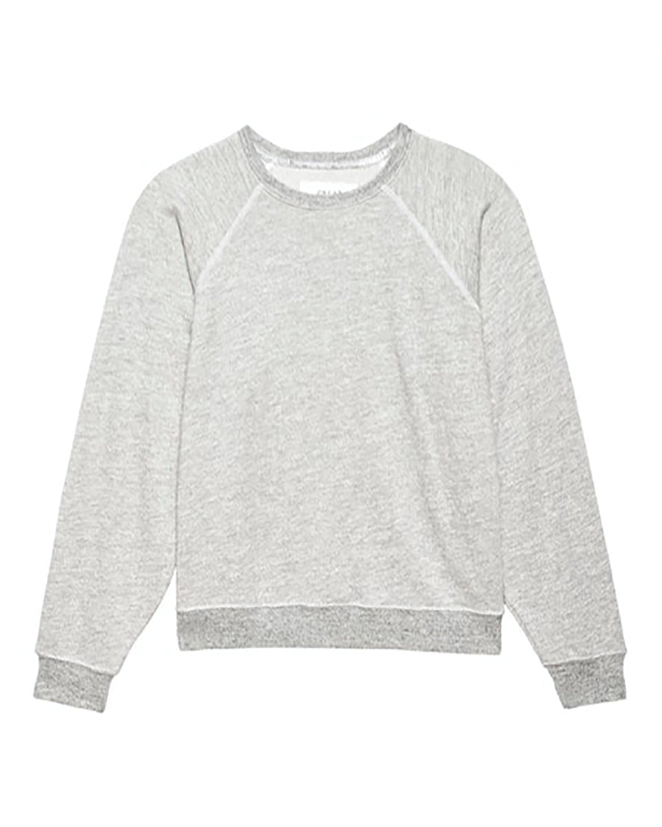The Shrunken Sweatshirt.-Sweaters-The GREAT.-Light Heather Grey-0-Mercantile Portland