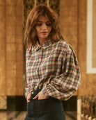 The Tableau Top.-Shirts-The GREAT.-Market Plaid-0-Mercantile Portland