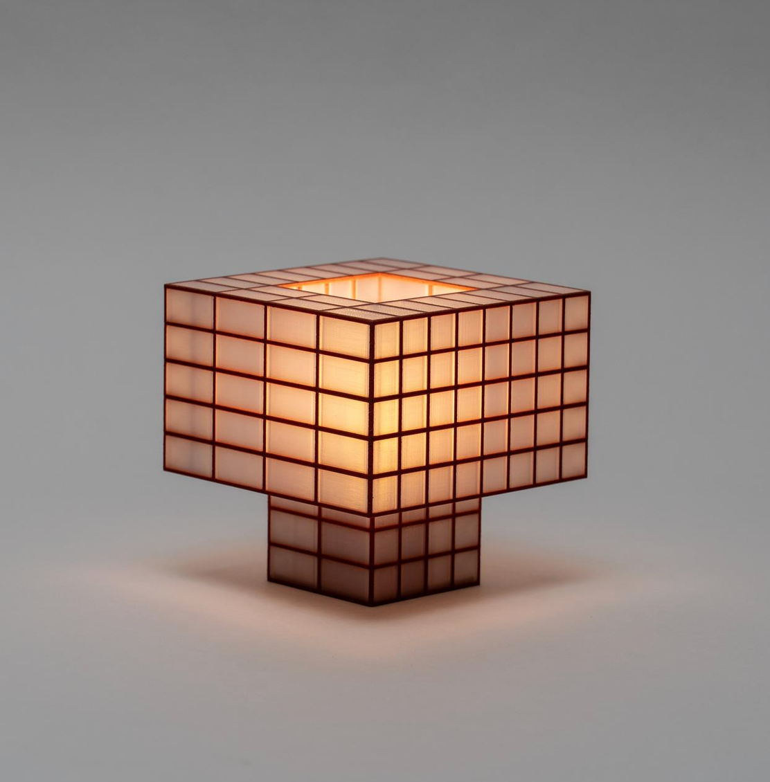 The Tesser 5:3 Lamp Granite-Lifestyle-RIDEZIGN-Granite-OS-Mercantile Portland