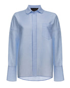 The Torro Blouse-Shirts-Antonia Zander-Blue-XS-Mercantile Portland