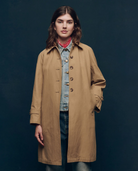 The Trench Coat-Clothing-The GREAT.-Khaki-0/1-Mercantile Portland