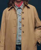 The Trench Coat-Clothing-The GREAT.-Khaki-0/1-Mercantile Portland