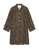 The Trench Coat in Dark Leopard-Outerwear-The GREAT.-Dark Leopard-0/1-Mercantile Portland
