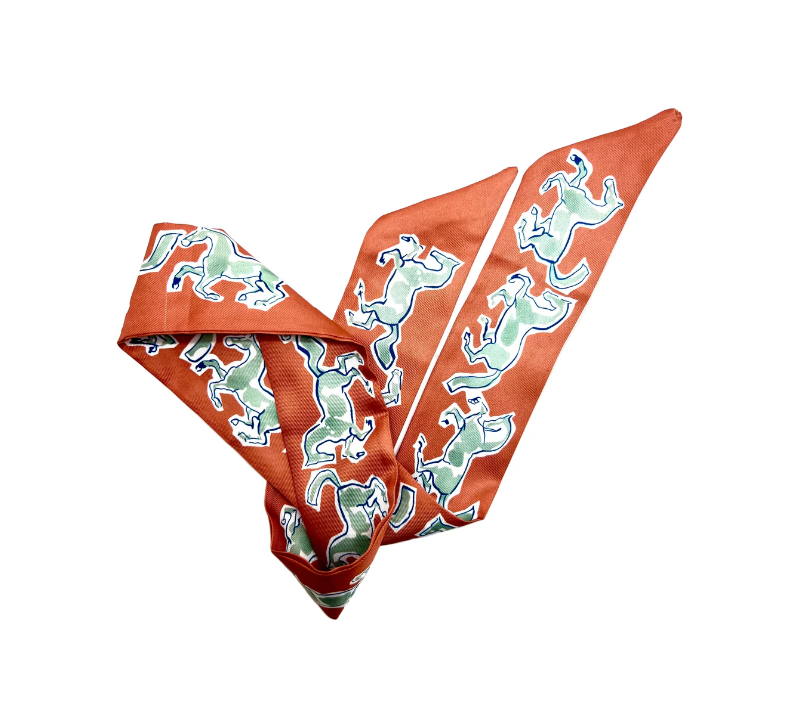 The Twilly Scarf-Clothing-Karli Buxton-Brown Green Horse-OS-Mercantile Portland