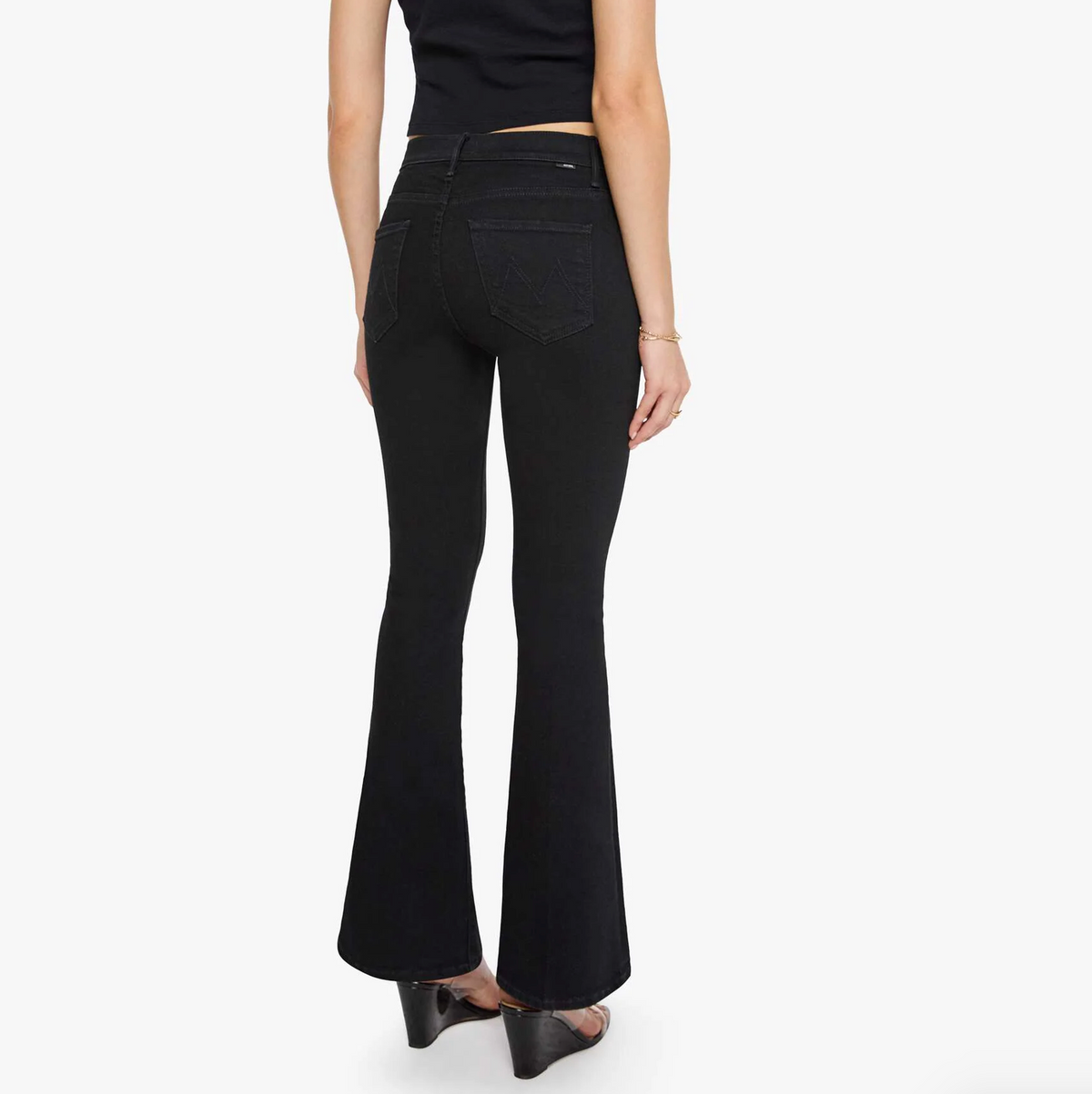 The Weekender in Black-Denim-Mother-Black-29-Mercantile Portland