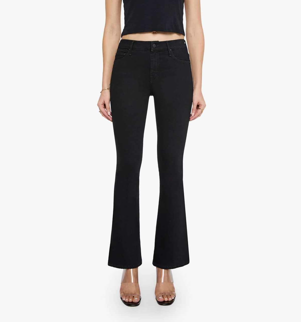 The Weekender in Black-Denim-Mother-Black-29-Mercantile Portland