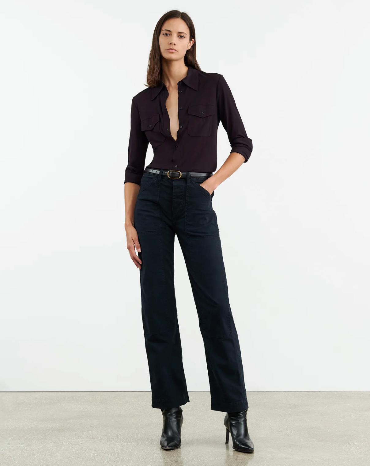 Tibault Pant-Clothing-NILI LOTAN-Midnight-00-Mercantile Portland