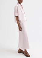 Tie One On Shirt in White/Red-Shirts-TWP-White/Red-P-Mercantile Portland