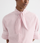 Tie One On Shirt in White/Red-Shirts-TWP-White/Red-P-Mercantile Portland