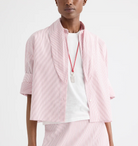 Tie One On Shirt in White/Red-Shirts-TWP-White/Red-P-Mercantile Portland