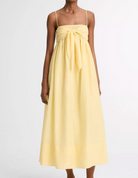 Tie Smocked Dress in Dandelion-Dresses-Vince-Dandelion-S-Mercantile Portland