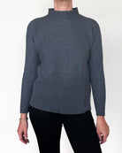 Time Funnel Knit Sweater-Sweaters-Amina Rubinacci-Black-38-Mercantile Portland