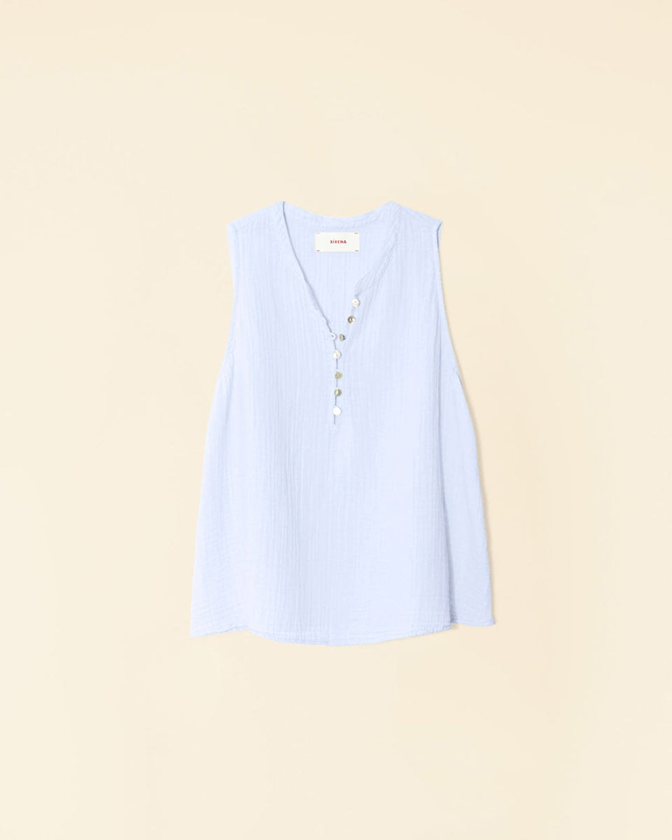 Tish Top-Tops-Xirena-Pale Sky-XS-Mercantile Portland