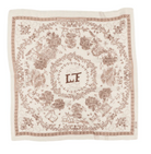Toile de Jouy Scarf-Scarves and Wraps-Maison Lecomte-Camel-OS-Mercantile Portland
