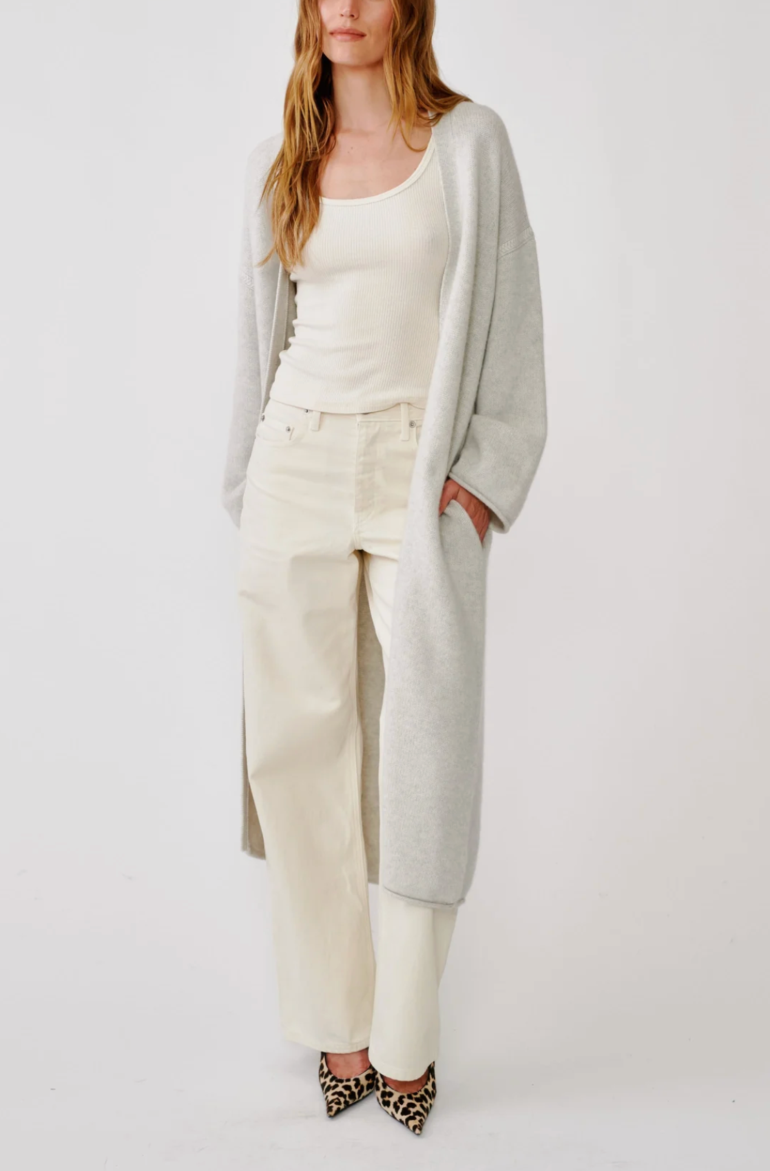Toma Slouchy Duster-Sweaters-Sablyn-Blizzard-XS-Mercantile Portland